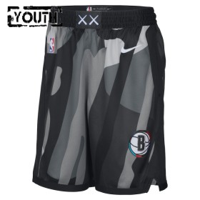 NBA Børn Brooklyn Nets Shorts 2024-25 Nike City Edition Swingman